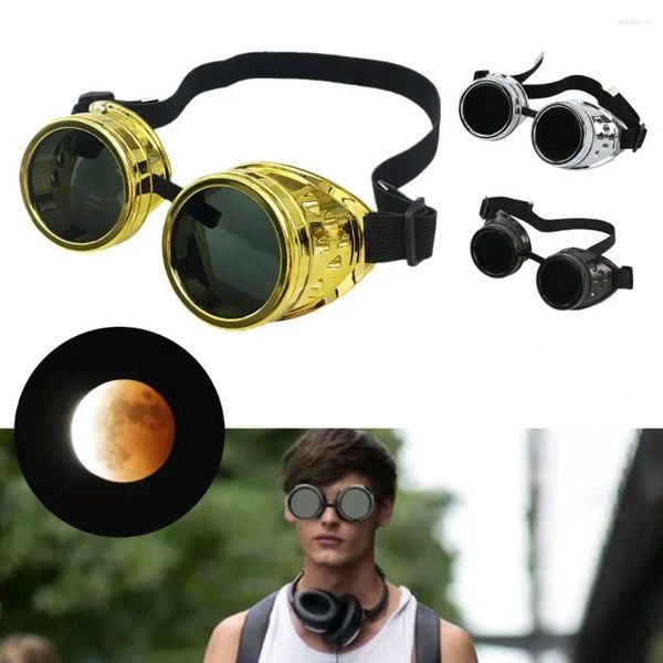 Güneş Gözlüğü Güneş Eclipse Camları Filtreleme Zararlı ışık gözleri koruma kağıt çerçeve görüntüleme için steampunk