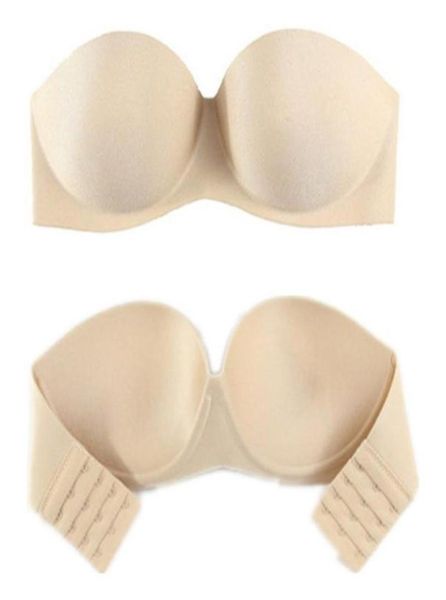 ABCD Cup Sexy Mulheres Silicone Strapless Fly Bra Underwire Acolchoado Push Up Bralette Sutiãs Invisíveis para Mulheres 039S Roupa Interior Bre6797503869467