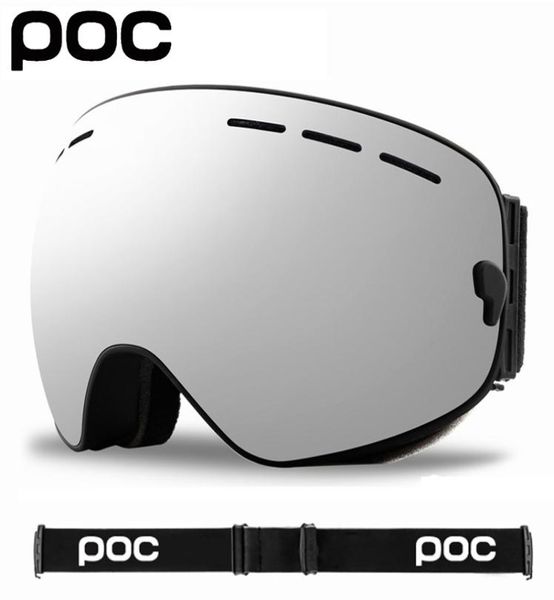 Occhiali da sole Doppi strati antiappannamento Occhiali POC Occhiali da sci Brand New Uomo Donna Occhiali da sole da ciclismo Mtb Googles Eyewear3701580