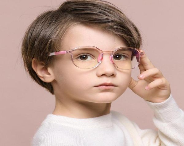 Sonnenbrille Kinder Kinder Brillen Brillen Blockierer blauer Licht Computer für Boy Girls Brand Designer Optischer Rahmen Reflektierender UV4001652067