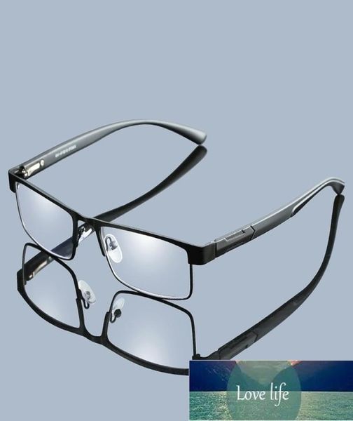 Herren Metall Lesebrille Presbyopie Brille Männer Mode Business Computer Brillen Mit Fall 10 15 20 25 30 35 406202604