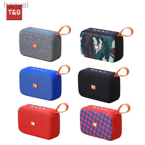 Alto-falantes portáteis tg506 portátil bluetooth alto-falante mini sem fio ao ar livre indoor caixa de som alta fidelidade suporte tf cartão fm rádio aux alto-falante 24318