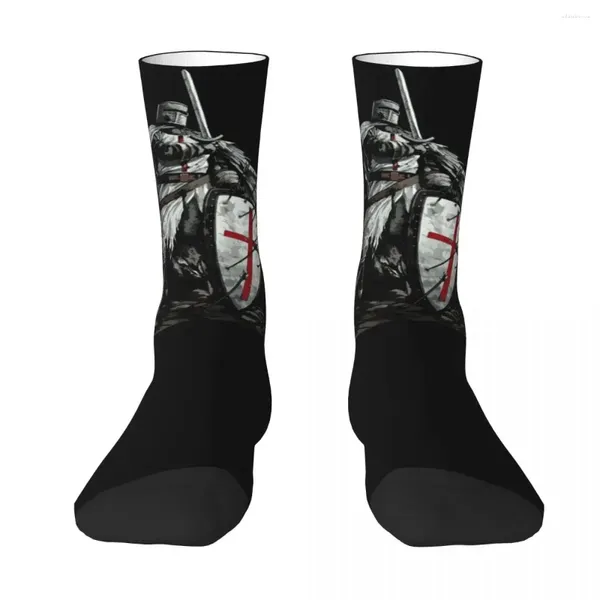 Kadın Çoraplar Benzersiz Templar Kalkanı Çapraz Ortaçağ Savaşçı Kılıç Şövalyeleri Buy Piyade Paketi Sıkıştırma Sockksfunny Şaka