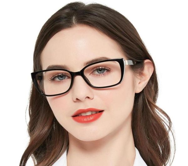 Güneş gözlüğü kısrak azzuro büyük boy okuma gözlükleri kadın moda marka tasarımcısı kedi göz presbiyopi gözlük parıltılı okuyucular 10 11680423