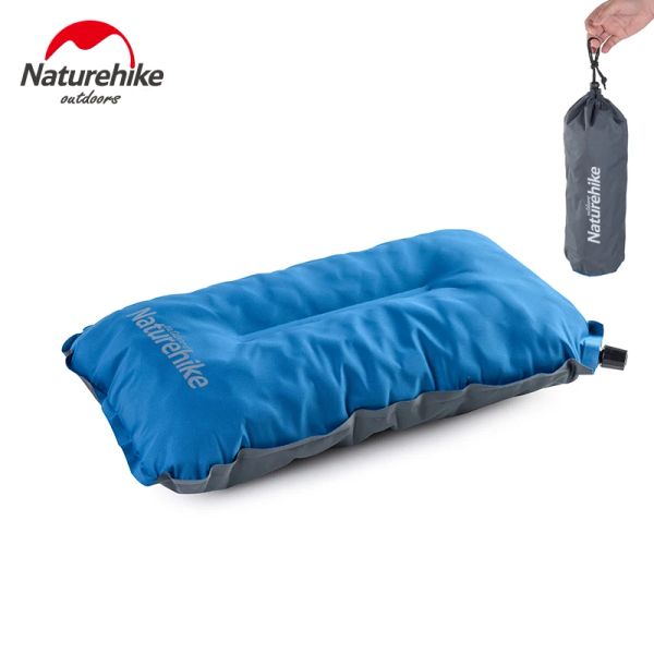 Mat NatureHike Otomatik Şişirilebilir Hava Yastığı Kendi Kendine Şişirme Kampı Yastığı Ultralight Sıkıştırma Taşınabilir Kamp Yastıkları