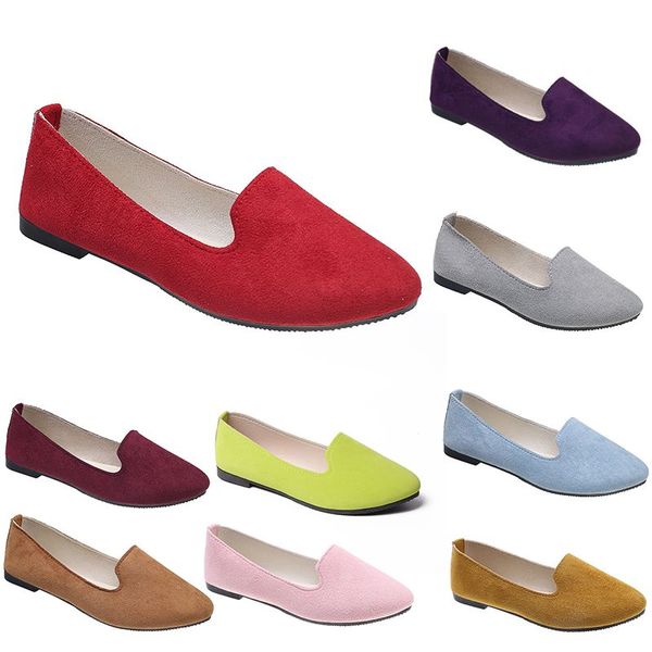 Mulheres confortáveis sapatos casuais treinador laranja preto vermelho amarelo roxo verde pêssego roxo rosa tênis ao ar livre tendências senhoras deslizamento plano trabalho sapato de maternidade b015