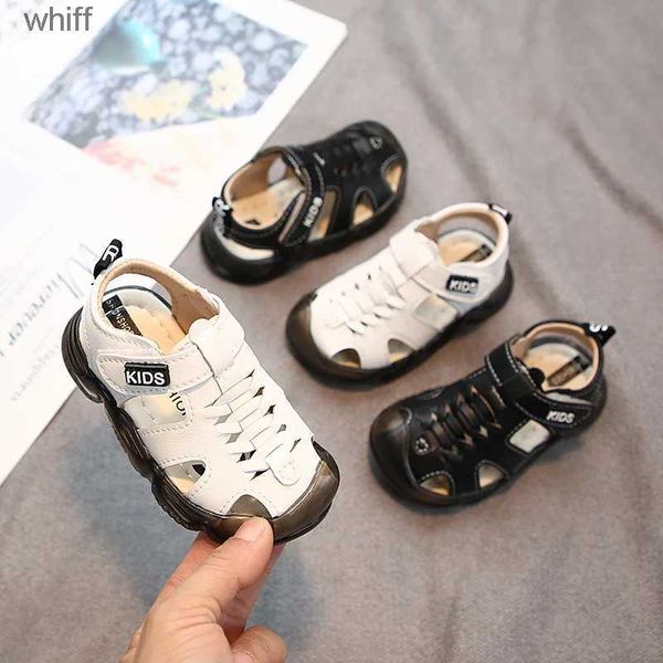 Sandalen Babyschuh 0-3 Jahre Kinderschuh Sommer Kleinkind Junge Sandalen Leder Weiche Sohle Prewalker Lässiger Strandschuh für Kinder Sport SandalenC24318