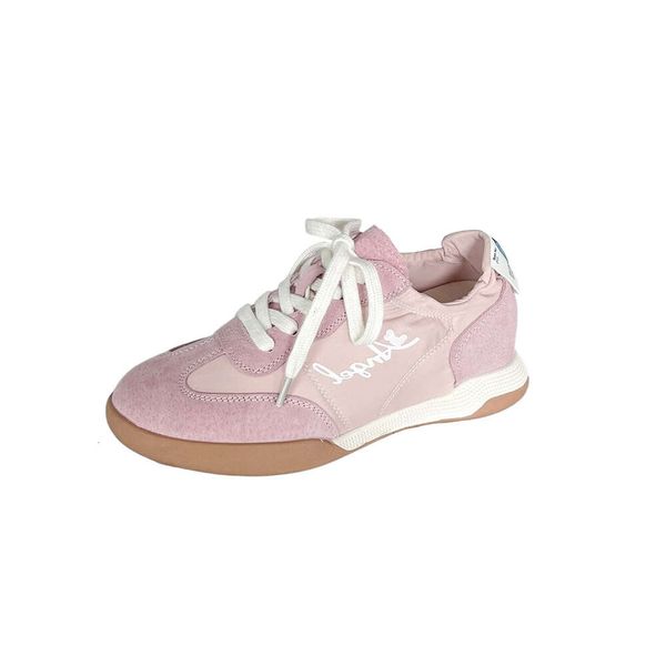 Altezza aumento interno taglia allenamento tedesco suole morbide traspiranti in vera pelle, scarpe Forrest Gump, scarpe sportive piccole bianche da donna 2024 con un senso di