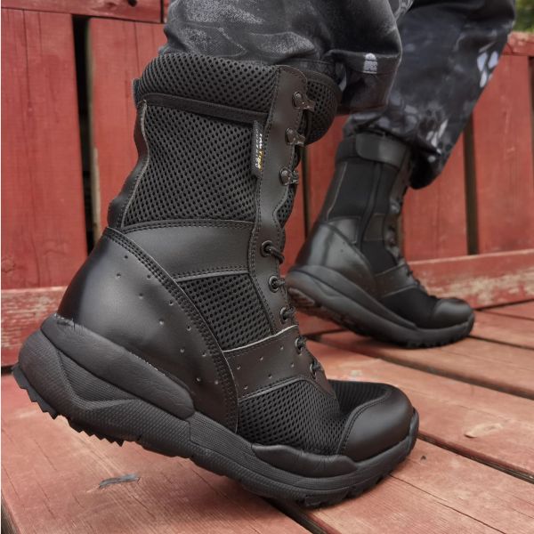 Schuhe Upgrade Reißverschluss Ultrallight Combat Boots Männer Frauen Sommer atmungsaktiven Kletterschuhen Militär Wüste Wanderschuhe Taktische Stiefel