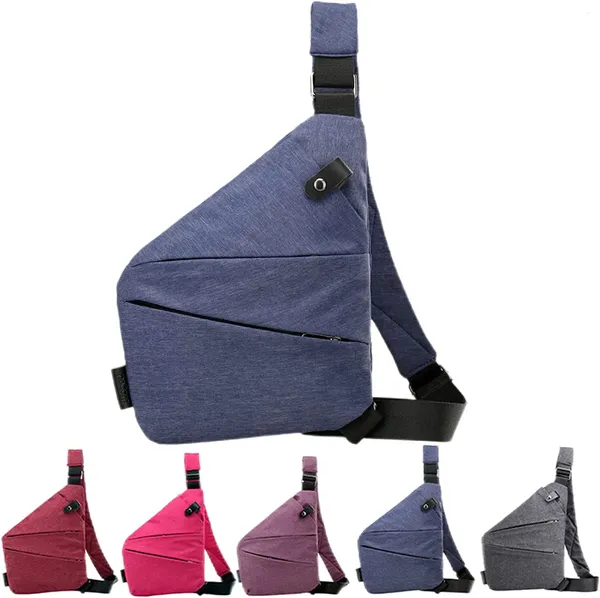 Borsa 2024 Borse a tracolla Personal Flex Sling Borsa da viaggio antifurto alla moda per donne e uomini