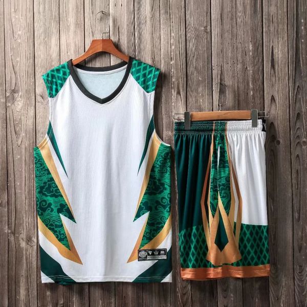 Maglie da basket per bambini da uomo Tute Divise da basket per giovani Kit Abbigliamento sportivo Tuta da calcio Maglie da ritorno al passato Pantaloncini 240315