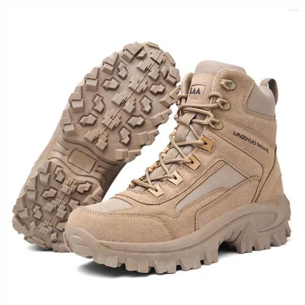 Botas Lace Up Couro Natural Sobre Sapatilhas Masculinas 43 Homens Sapatos Bot Tecnologia Esportiva Womenshoes Workout Losfers Flatas