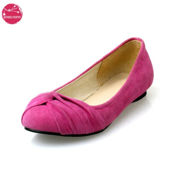 Piatti di danza rotonda di punta per donne morbide scarpe in pelle glassata in camizia da donna chic lolita eletale comodo tacchi bassi calzature