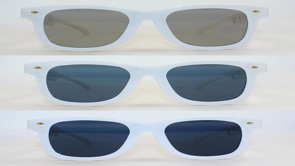 Elektronik Tint LCD Güneş Gözlüğü Kadınlar için Mannel olarak Ayarlanabilir Sıvı Kristal Lensler Güneş Gözlükleri Polarize White7880524