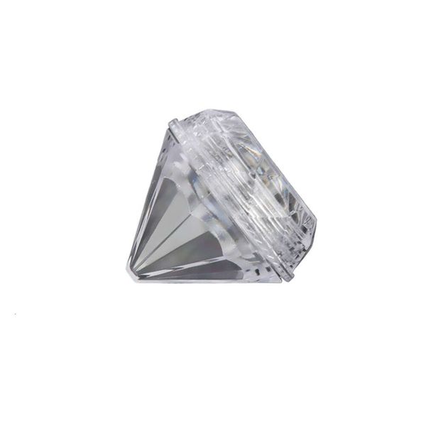 Scatola per crema a forma di diamante da 5G Bottiglia in acrilico Crema per diamanti Vasetti per glitter per unghie Confezione per trucco Barattoli per crema Caja Crema Diamante