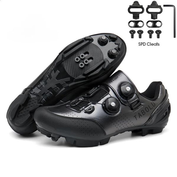 Homens velocidade ciclismo tênis spd mountain bike calçados feminino sapato mtb sapatos de corrida rota plana grampo estrada sapato tênis 240312