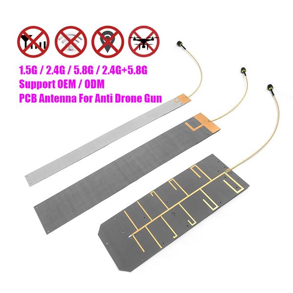 Hochgewinn -PCB -Antennen GPS 1,5 g 2,4 g 5,8 g Richtungs -PCBA -Antenne für tragbare Anti -Drohnen -Geräte