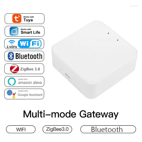 Akıllı Ev Kontrol Tuya Gateway Hub Çok Model Köprü WiFi Bluetooth Zigbee Uygulaması Kablosuz Uzak Alexa Google