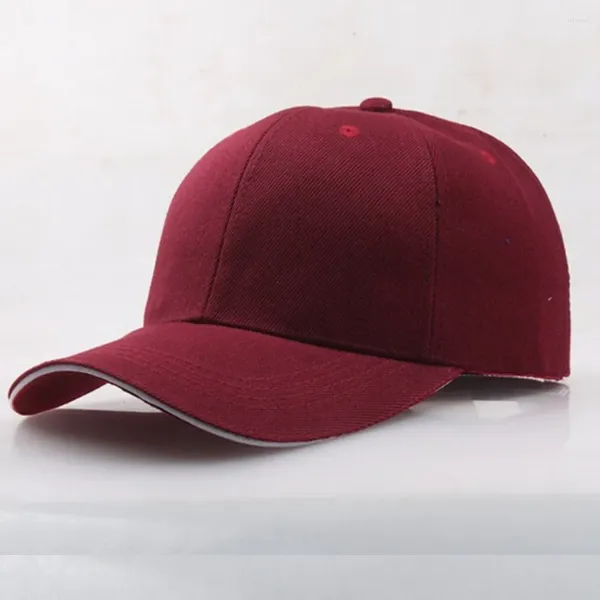 Top Caps Kadın Beyzbol Kapağı Snapback Hip-Hop Ayarlanabilir Düz Renk UNISEX BAHAR YAZ BİLGİSİ SAHİP