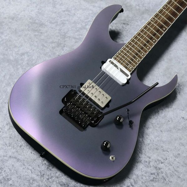 Chitarra elettrica RG ALS nera Aurora Burst Matte GG