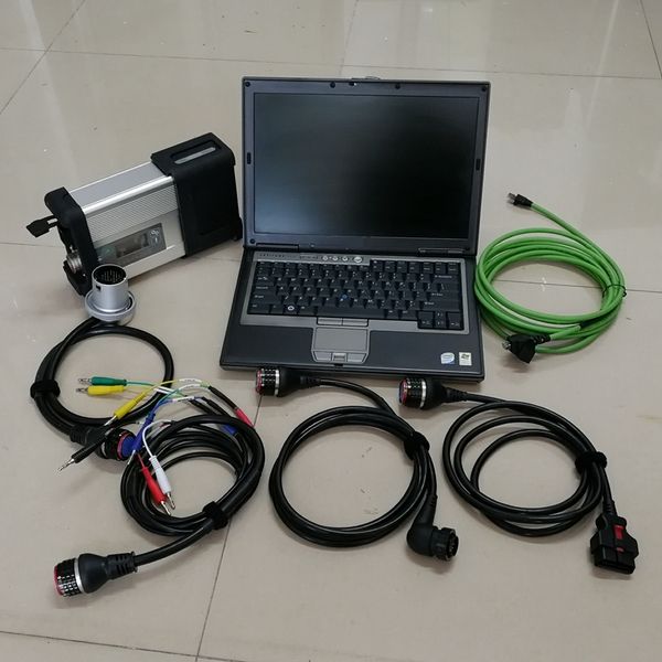 Otomatik Teşhis Aracı MB STAR C5 Compact 5 SD Connect 480GB SSD V12.2023 Mercedes için Kullanılmış Dizüstü Bilgisayar D630 4G