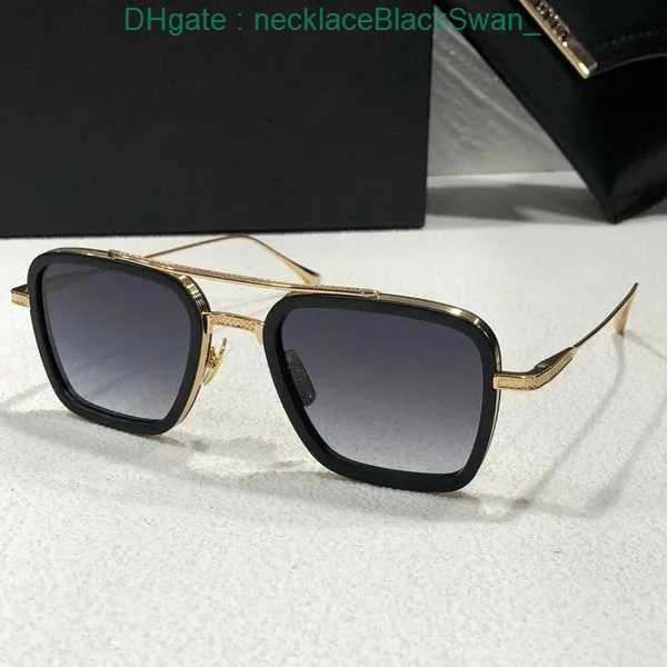 Realfine 5A Eyewear Dita Statesman Six DTX132 Occhiali da sole firmati di lusso per uomo donna con scatola di stoffa per occhiali G6T9