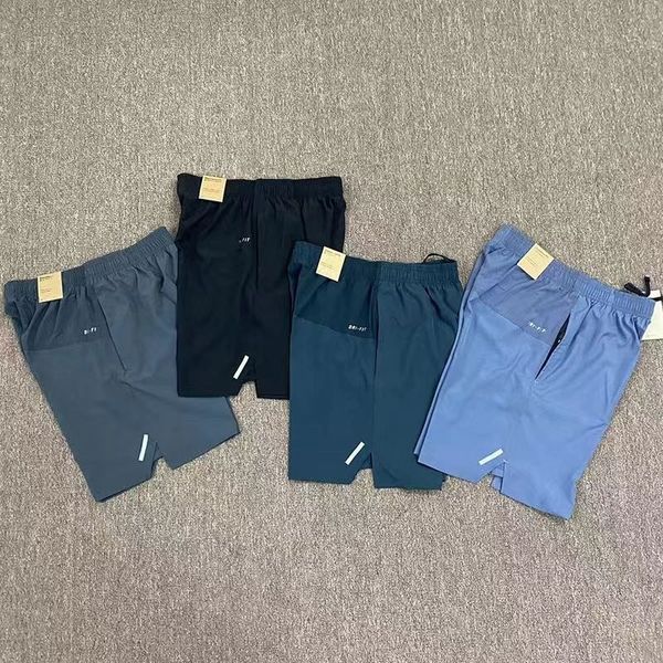 Herren-Tech-Shorts, Sportbekleidung, Laufen, Fitness, Basketball, Sport-Shorts, Sommer, dünn, schnell trocknend, locker, sportlich, lässig, Strand, Fitnessstudio, kurze Hosen, Badebekleidung, Badehose, Boardshorts