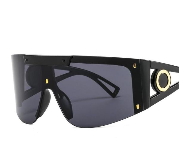 2021 Ветрозащитные и пескозащитные зеркальные солнцезащитные очки в большой оправе Цельные спортивные очки 2088 Индивидуальная маска Европейско-Американская мода7576857