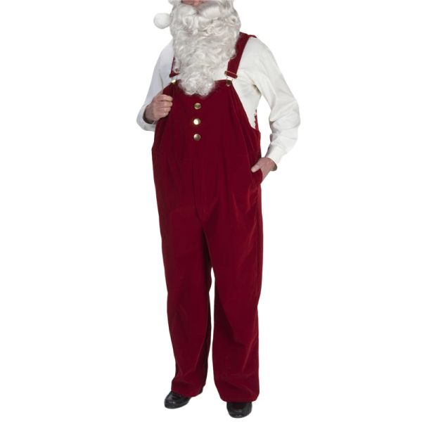 Calças Xingqing Men Santa Claus Traje de Natal Suspender Casual Suspender Mumpsuit Festival Fancy Cosplay Clothing