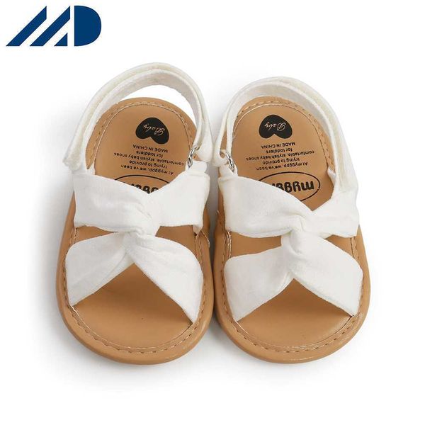 HBP Sandálias de bebê com alça cruzada, novas sandálias de alta qualidade para crianças e bebês, sapatos para crianças pequenas para meninas