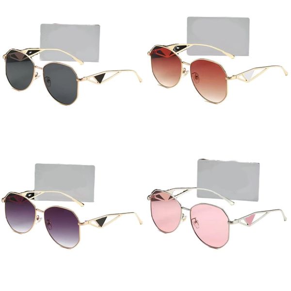 Популярные мужские солнцезащитные очки для женщин с градиентными линзами, женские солнцезащитные очки в металлической оправе, нежные очки унисекс, дизайнерские новые крутые модные опциональные ga0100 B4
