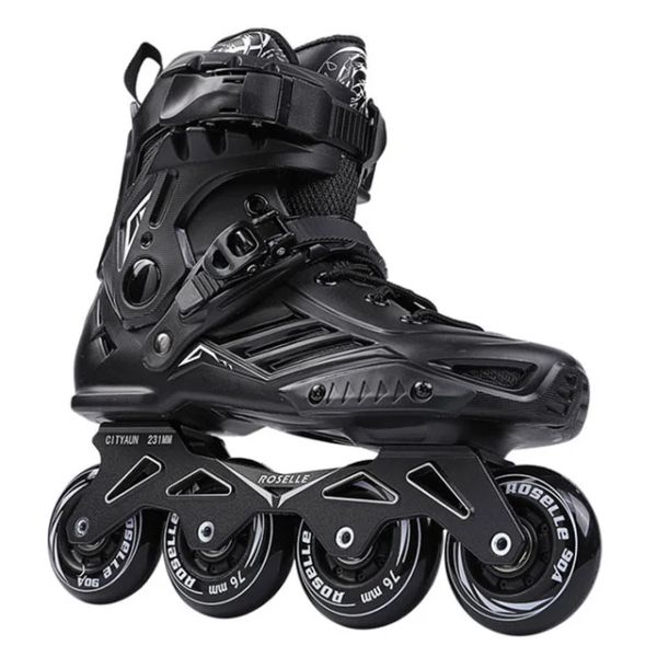 Ayakkabılar RS6 Sline Paten Profesyonel Roller Skate Ayakkabı Slalom Yetişkin Silin