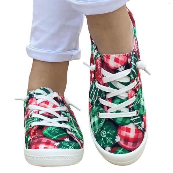 Scarpe da donna da passeggio 227 Sneaker di tela di tela di grandi dimensioni non lessato e indossare un regalo resistente per la fidanzata amante 5