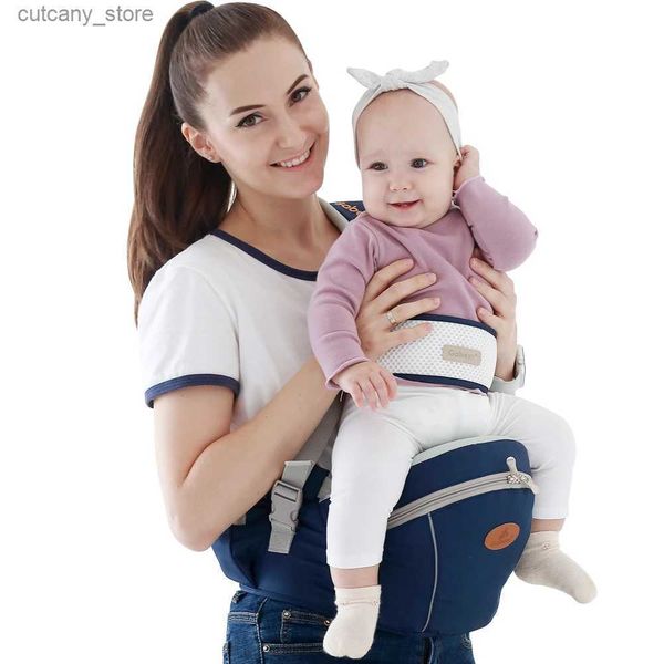 Transportadoras Slings Mochilas Bebê Infantil Hip Seat Carrier Recém-nascido Ergonômico Cintura Stool Baby Ass Titular Hipseat Mochila Home Travel Suprimentos Acessórios L240318