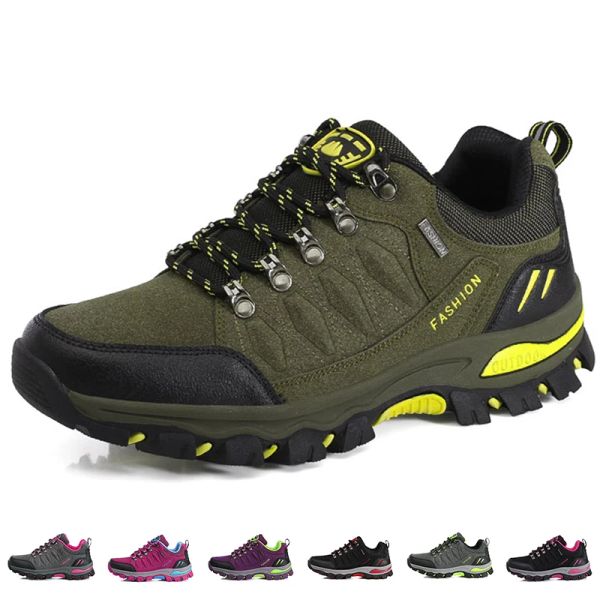 Botlar 2023 Yürüyüş Ayakkabıları Erkek Açık Dağ Tırmanış Ayakkabıları Unisex Trekking Ayakkabıları Kadın Soygun Yürüyüş Botları Trekking Spor Sakinleri