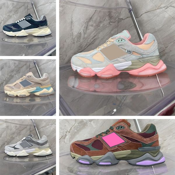 Scarpe 9060 Joe Freshgoods Uomo Donna Scarpe da corsa Pelle scamosciata 1906R Designer Penny Cookie Rosa Baby Shower Blu Sale marino Sneakers Trail Outdoor uqt