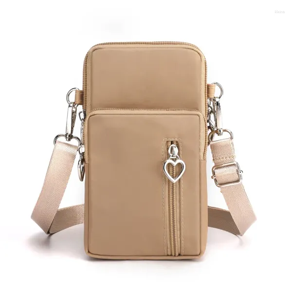 Sacos de ombro moda saco do telefone móvel feminino mensageiro all-match mini pequeno crossbody pendurado pescoço bolsa moeda vertical