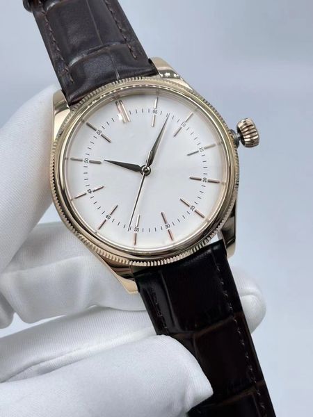 Relógio masculino de luxo novo Cellini M50505-0020 relógio de movimento automático masculino 39 mm ouro SS2813 caixa de aço de precisão relógio com pulseira jeans relógio masculino da moda