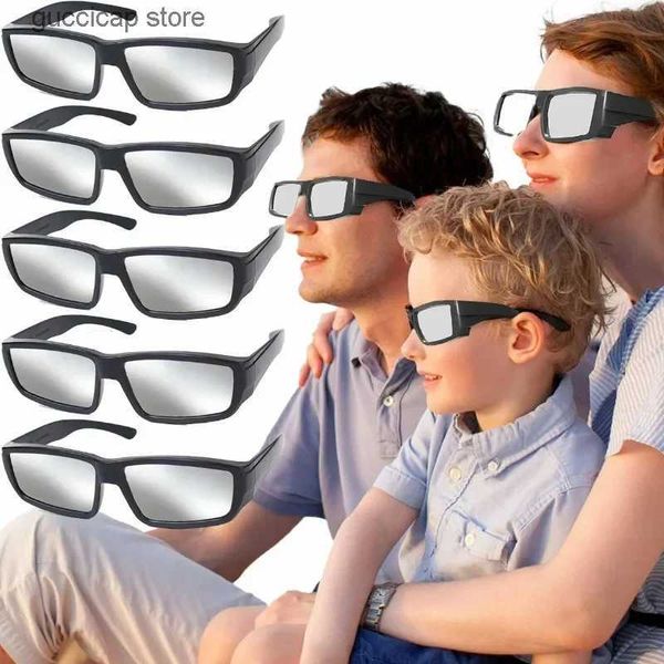 Солнцезащитные очки с фильтром вредных ультрафиолетовых лучей, инфракрасные очки, все солнечные затмения Liqi, очки с сильным видимым светом, защитные очки Y240318