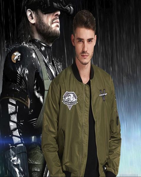 METAL GEAR SOLID V The Phantom Pain Men039s Diamond Dogs Jacket Сплав подарок высокого качества9153701