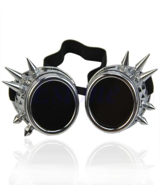 Vintage Victoria Gotik Cosplay Steampunk Goggles Glasses Kaynak Punk Q1FA9288044