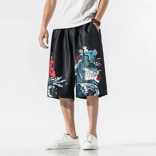 Männer Shorts Hip Hop Männer Casual Sommer Böden Mode Bermuda Männlich Koreanische Druck Frau Kurze Hosen Design Große Größe