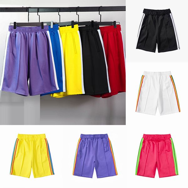 Pelms Angals Shorts Swimwear Cores Sólidas Calças Esportivas Moda Mens Casual Corredores Calças Verão Ao Ar Livre Lazer Respirável Casal Calças de Jogging