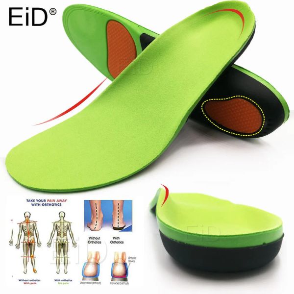 Стельки EiD, высококачественные ортопедические стельки из ЭВА для плоскостопия, поддержка свода стопы, ортопедическая обувь, стельки для подошвы для мужчин и женщин, подушечки для обуви XO leg