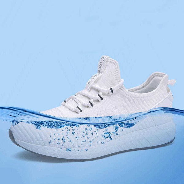 HBP Sapatos de caminhada à prova d'água, dinâmicos, sem marca, malha respirável para homens e mulheres, EVA, adulto, poliéster, unissex, 30-45 dias
