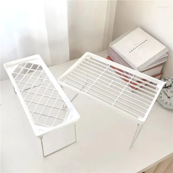 Ganci Supporti portaoggetti Design pieghevole in plastica Tipo di pavimento Casa Bagno Cucina Porta condimenti Organizer da scrivania Comodo risparmio di spazio