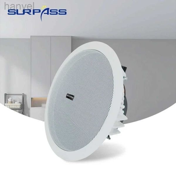 Tragbare Lautsprecher Aktiver Bluetooth-Deckenlautsprecher für Zuhause 20 W 6 Zoll Eingebauter digitaler Klasse-D-Verstärker Vollbereichslautsprechersystem für Badezimmer im Innenbereich24318