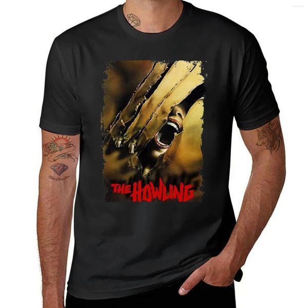 Regatas masculinas The Howling (Grunge) Camisetas Homem Verão Top Meninos Camisetas Brancas Mens Engraçadas