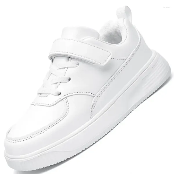 Sapatos casuais crianças crianças branco preto tênis moda chaussure enfant respirável meninos tenis infantil menino