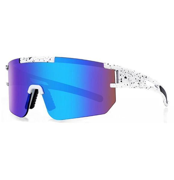 Óculos de sol esportivos polarizados para homens e mulheres coloridos e legais Z87 para atividades ao ar livre4752585
